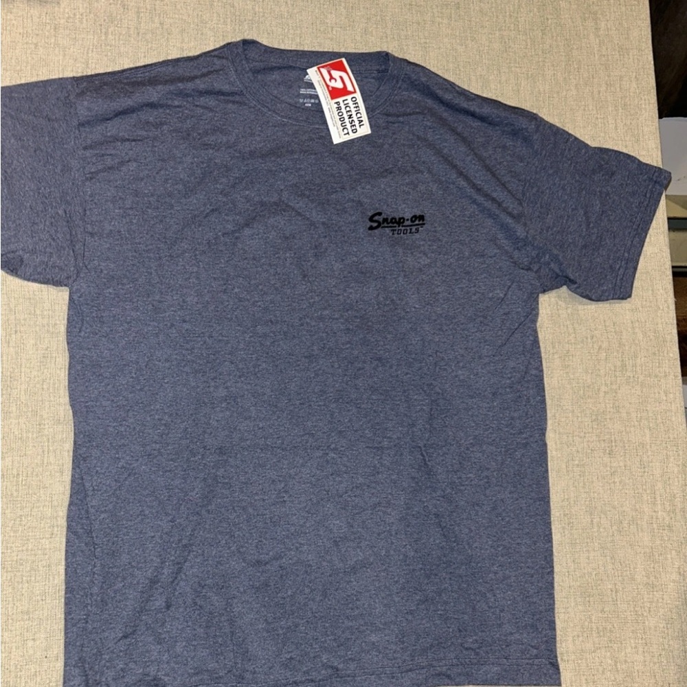 Snap Heather Blue Men's Short Sleeve Tee